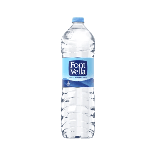 Font Vella Natural Mineral Water Plastic Bottle