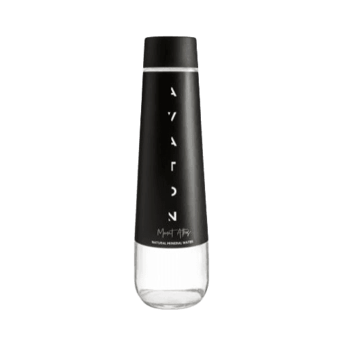 Avaton Natural Mineral Water Glass Bottle