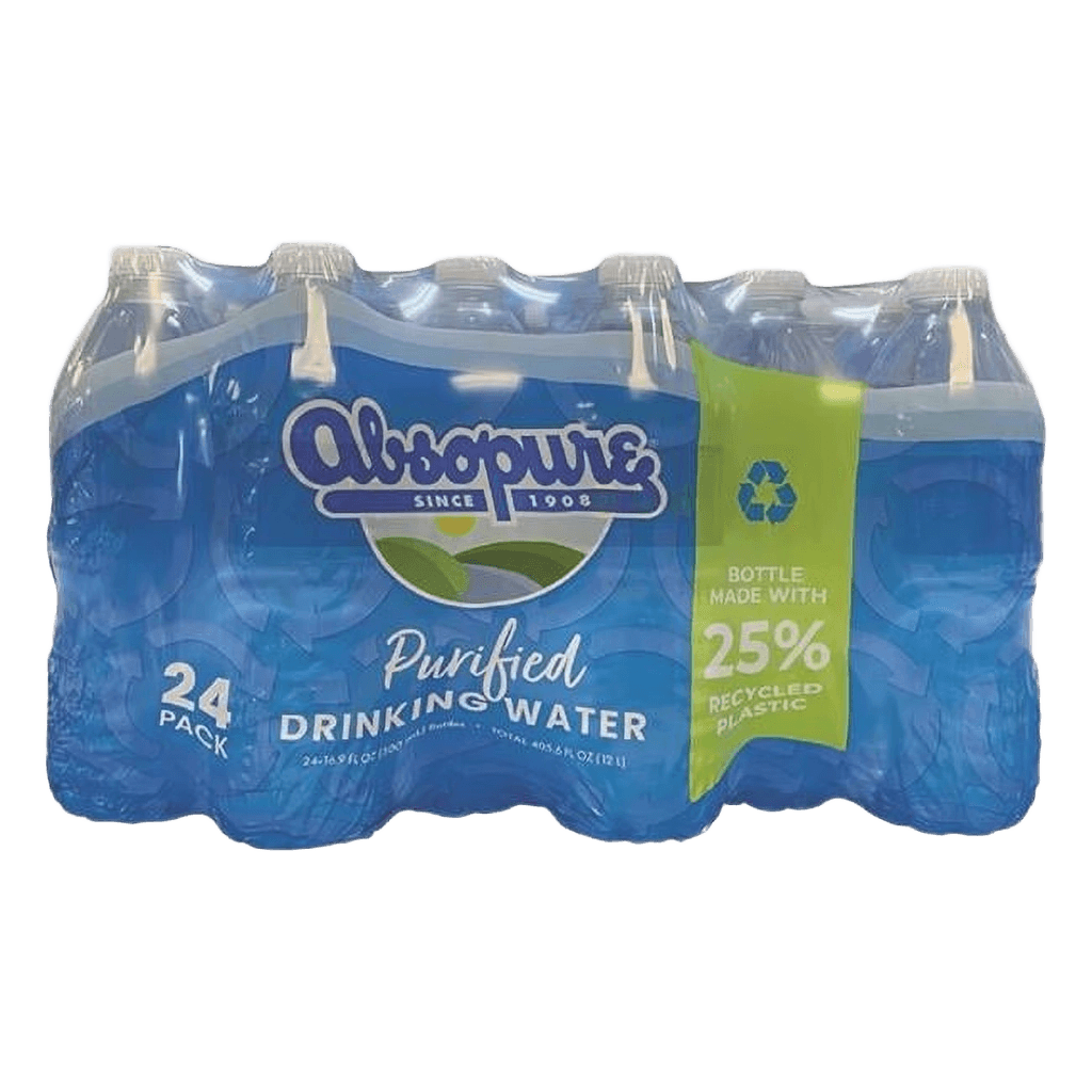 Absopure Purified Drinking Water Plastic Bottle