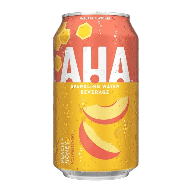 AHA Sparkling Water Peach + Honey