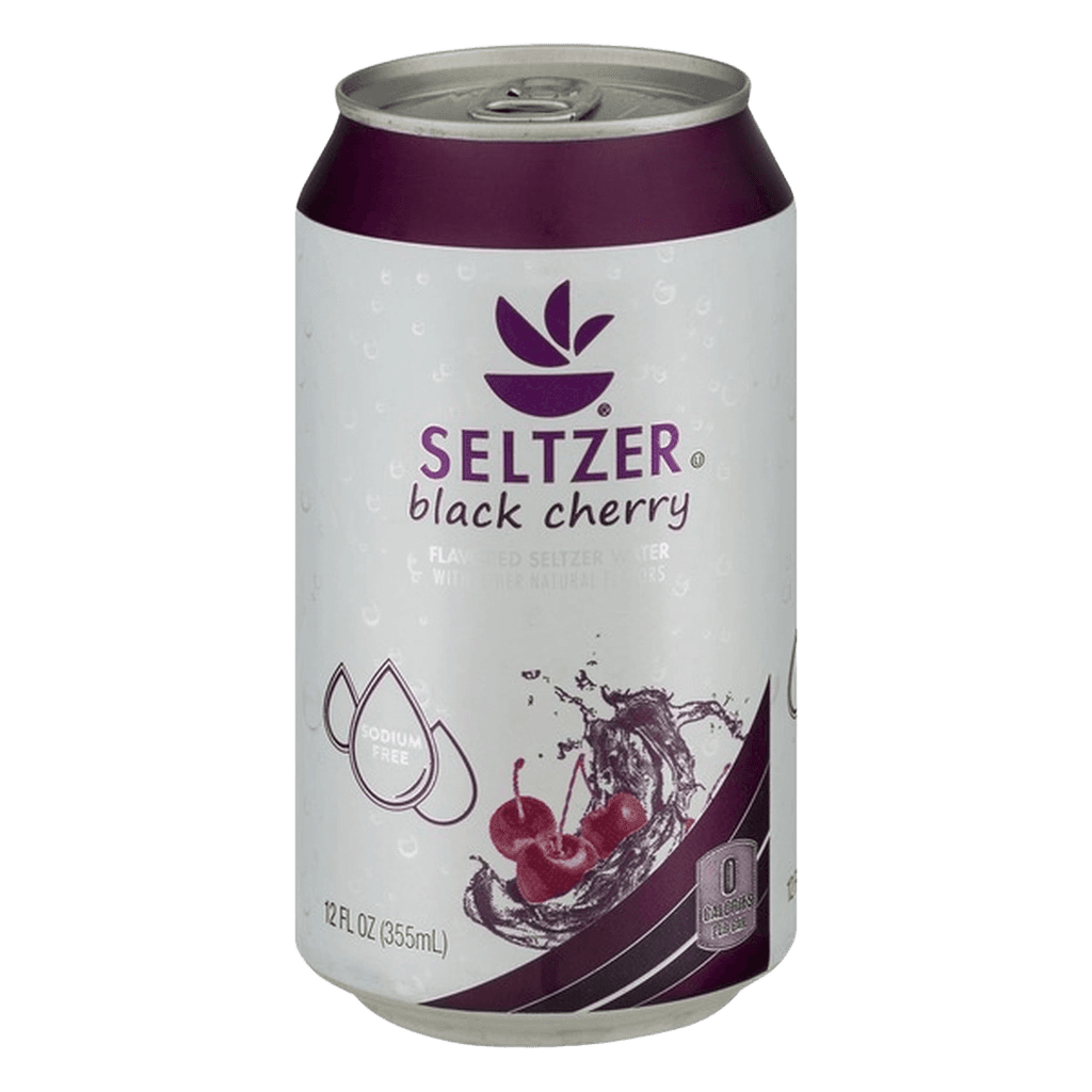 Ahold Seltzer Water Black Cherry