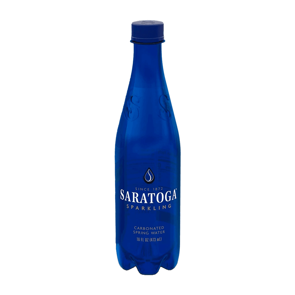 Alex Saryagash Sparkling Water plastic bottle