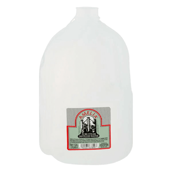 Amelia Steam Distilled Water plastic bottle
