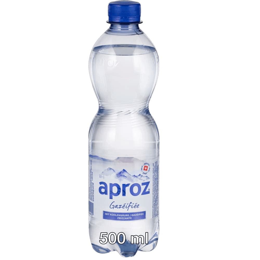 Aproz Gazéifiée Sparkling Water plastic bottle