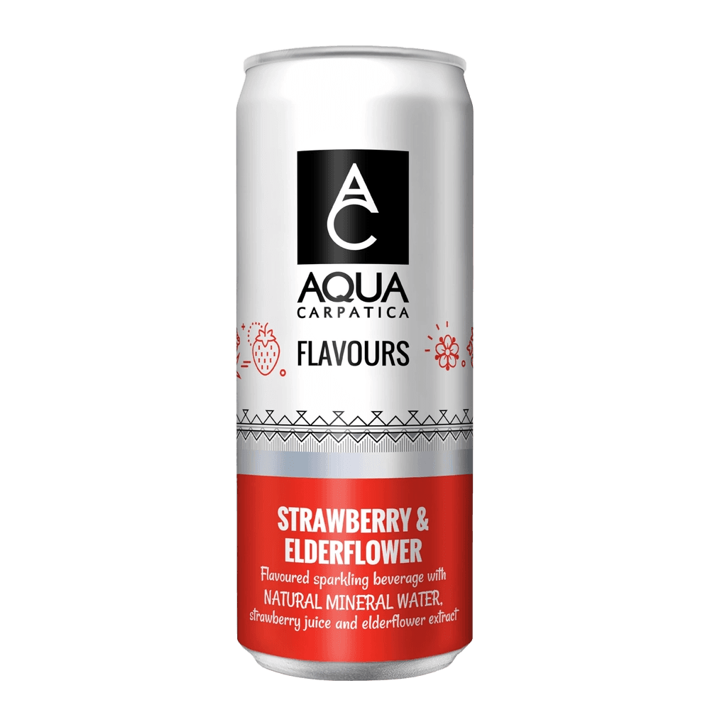Aqua Carpatica Strawberry and Elderflower
