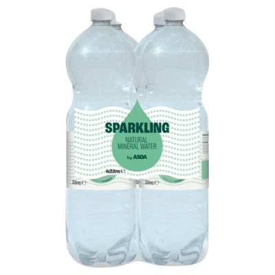 Asda Sparkling Natural Mineral Water