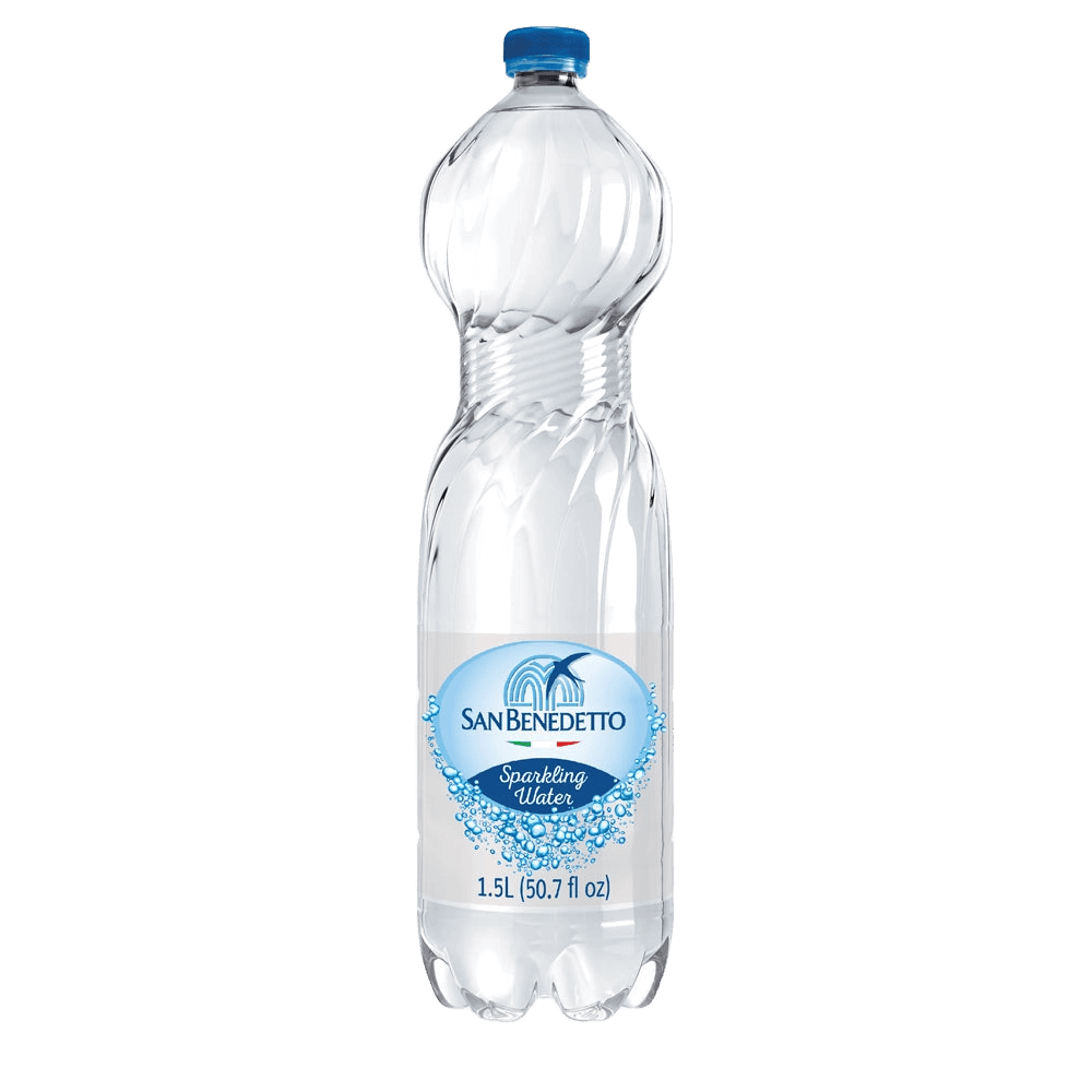 Benevi Sparkling Water Original plastic bottle