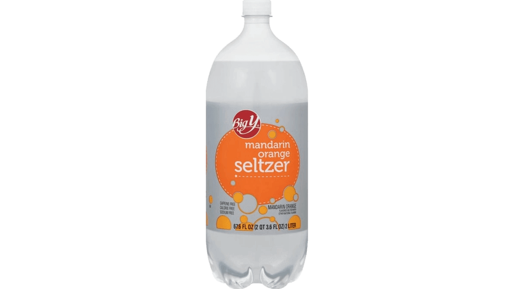 Best Yet Mandarin Orange Seltzer plastic bottle