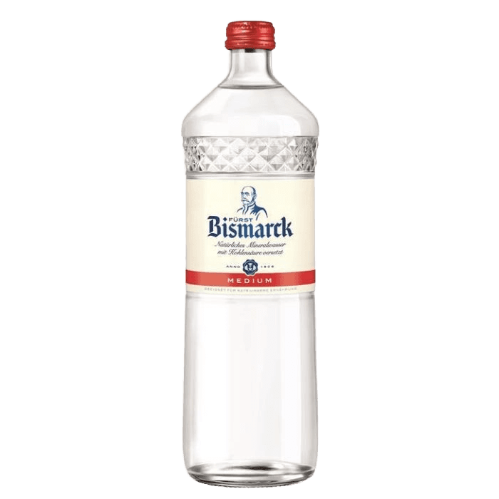 Bismarck Mineralwasser Medium glass bottle