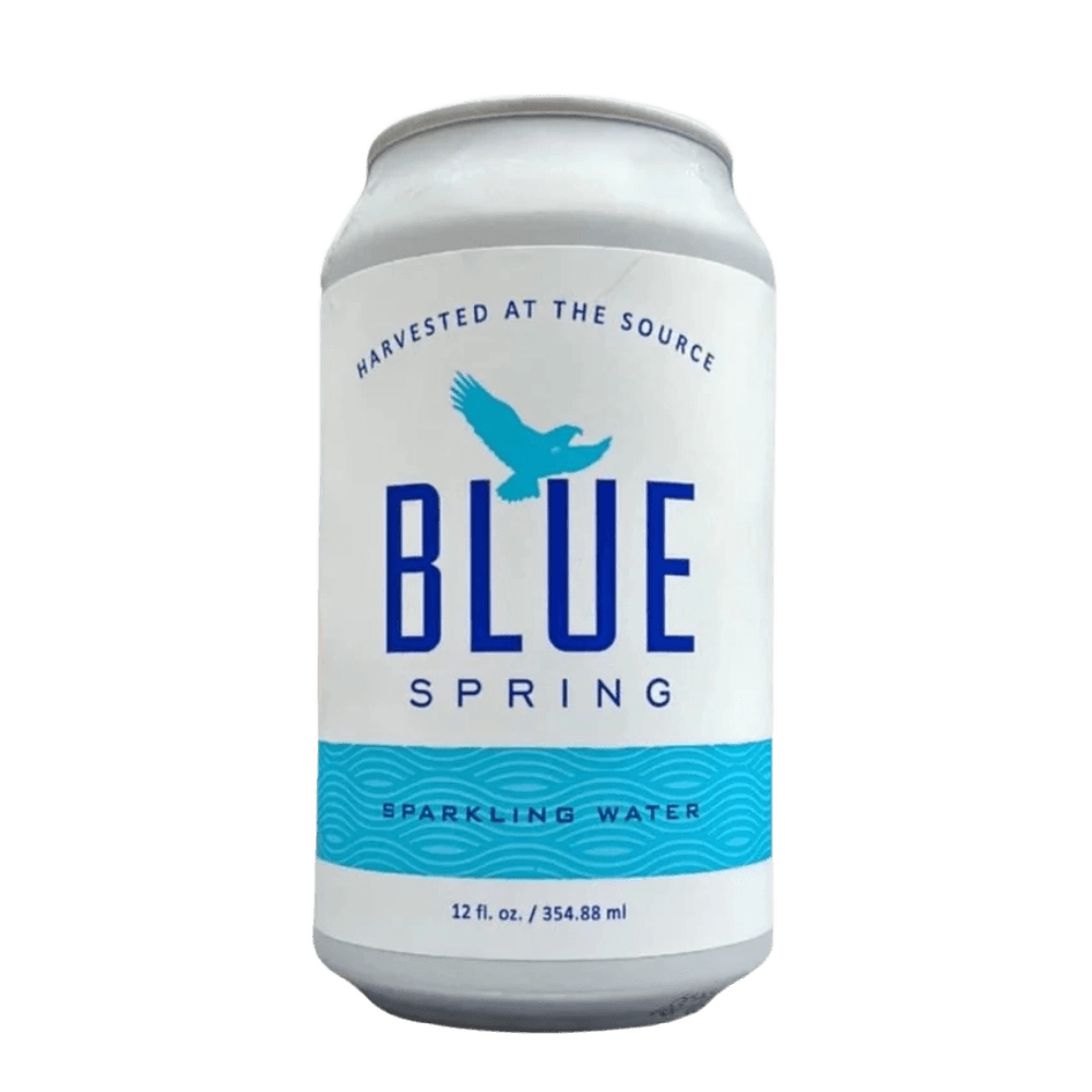 Blu Sparkling Water plastic bottle
