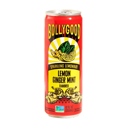 Bollygood Sparkling Lemonade Lemon Ginger Mint can