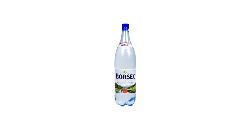 Borsec Naturally Carbonated Natural Mineral Water plastic bottle