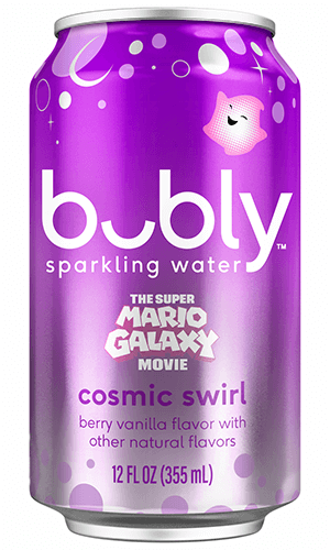 Bubly Sparkling Water Cosmic Swirl