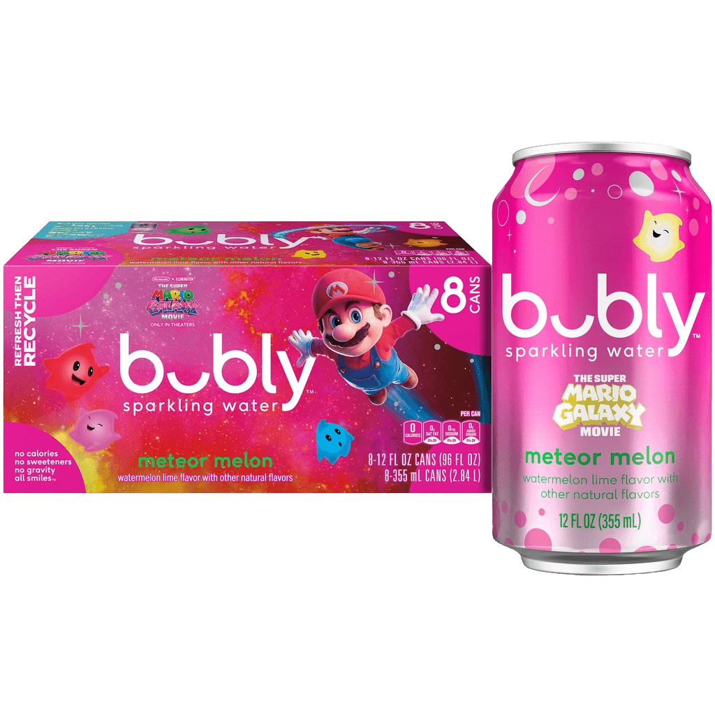 Bubly Meteor Melon Seltzer