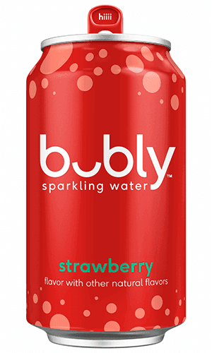 Bubly fraise sparkling water