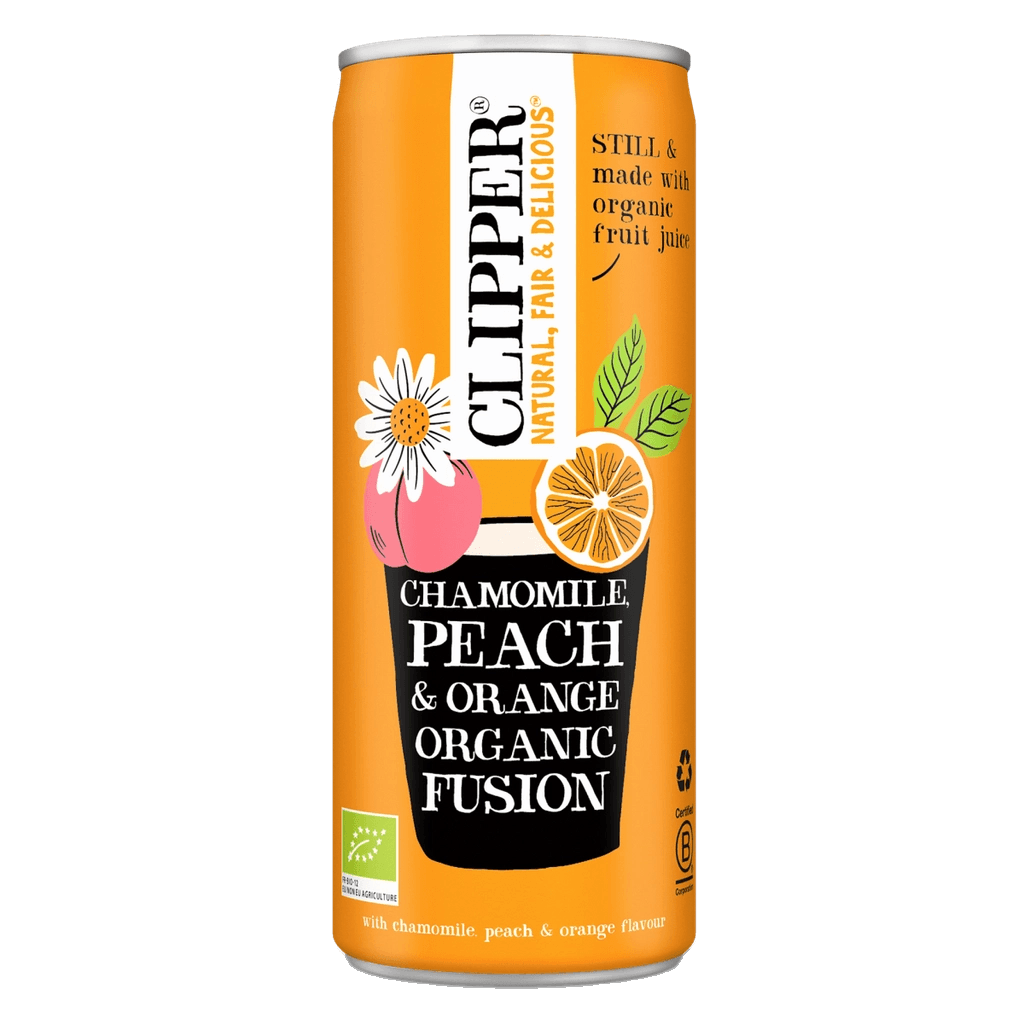 CLIPPER Chamomile, Peach & Orange Organic Fusion