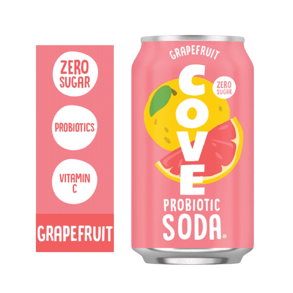 COVE Grapefruit Probiotic Soda