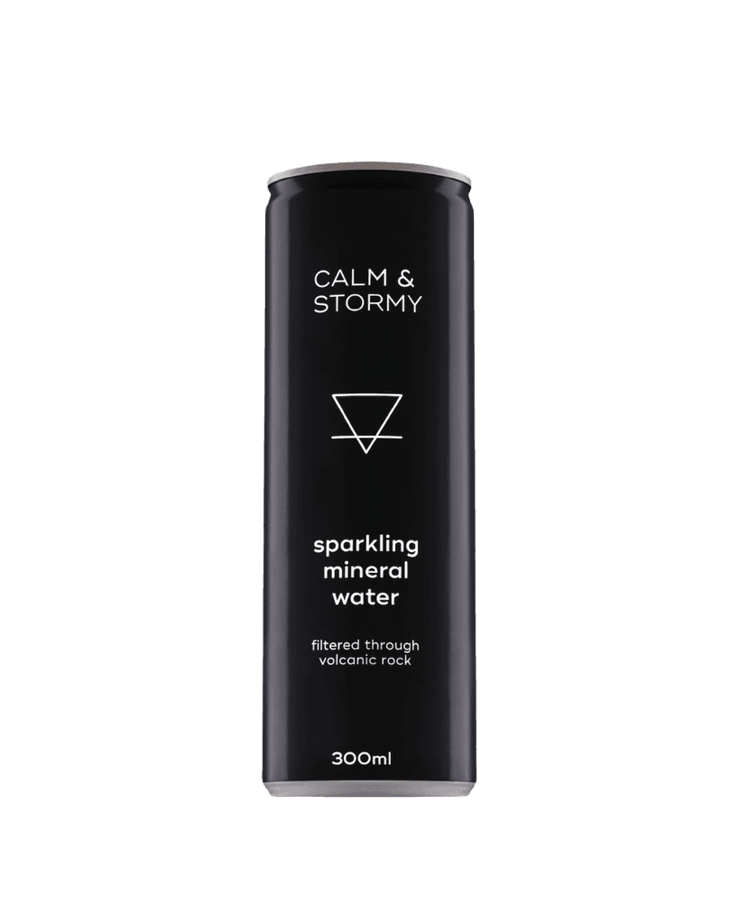 Calm & Stormy Sparkling Water can