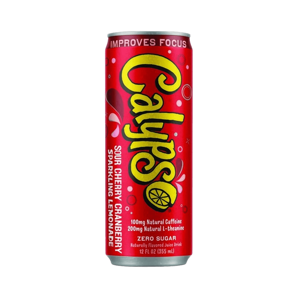 Calypso Sparkling Lemonade Sour Cherry Cranberry can
