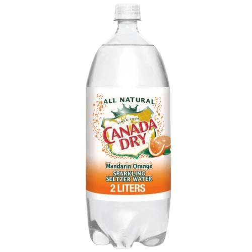 Canada Dry Madarin orange seltzer water