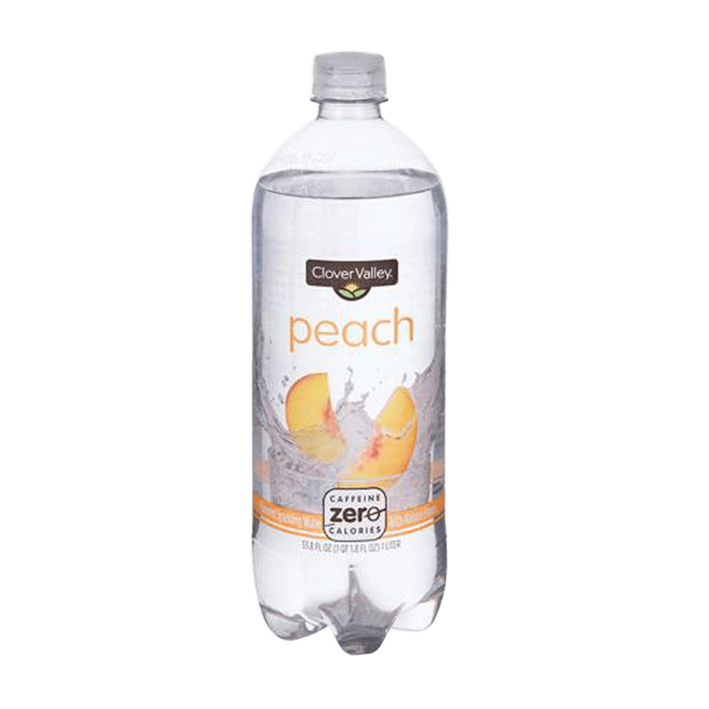 Carolina Beverage Corporation Clover Valley Sparkling Water Peach