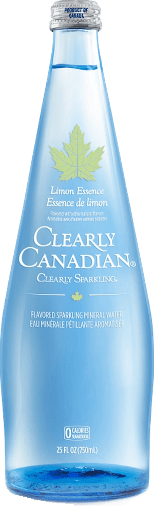 Clearly Canadian Limon Essence Sparkling Mineral Water