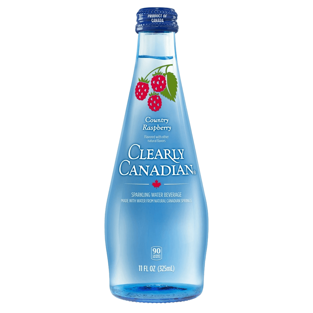 Clearly Canadian Sparkling Water Country Raspberry