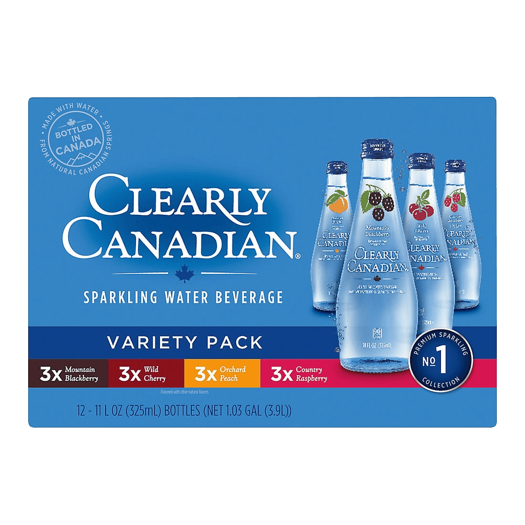 Clearly Canadian Sparkling Water Variety Pack