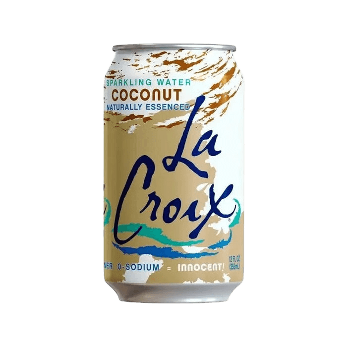Coconut Sparkling Water, LaCroix Naturally Essenced Coconut Sparkling Water