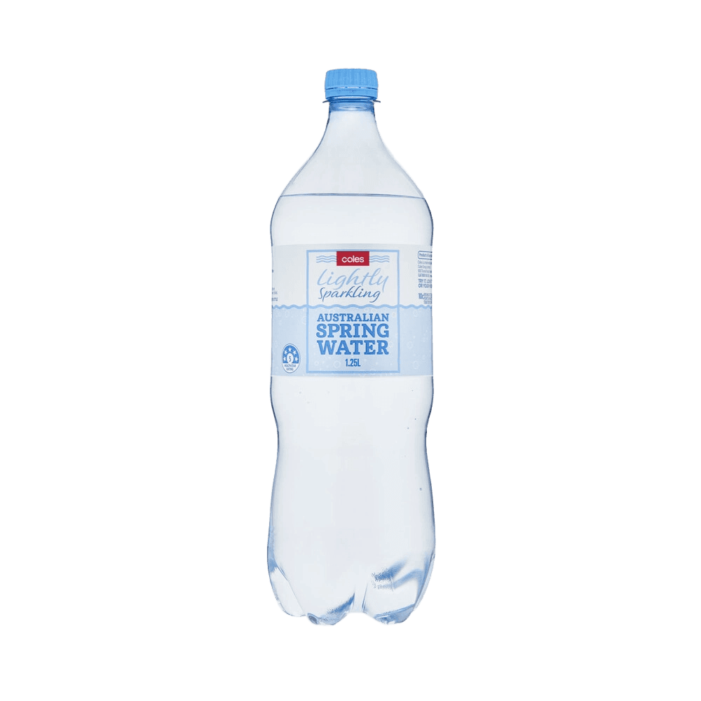 Coles Sparkling Natural Mineral Water