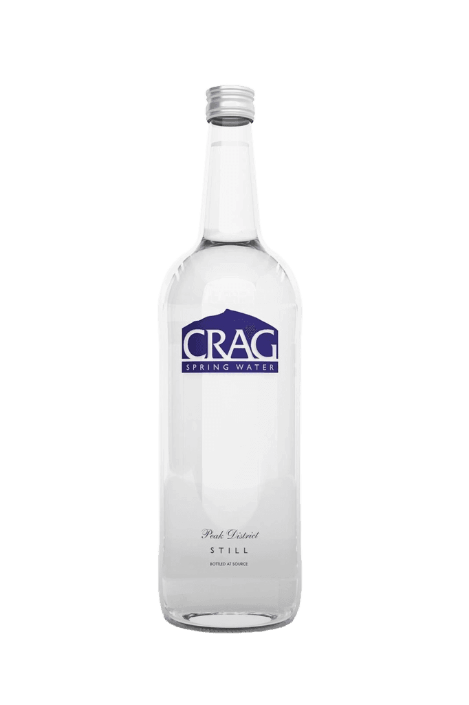 Crag Sparkling Spring Water Glass Bottle