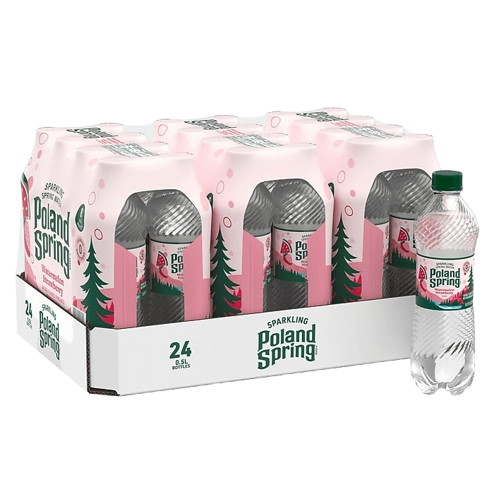 DEMAYA Poland Spring Sparkling Water Watermelon Strawberry