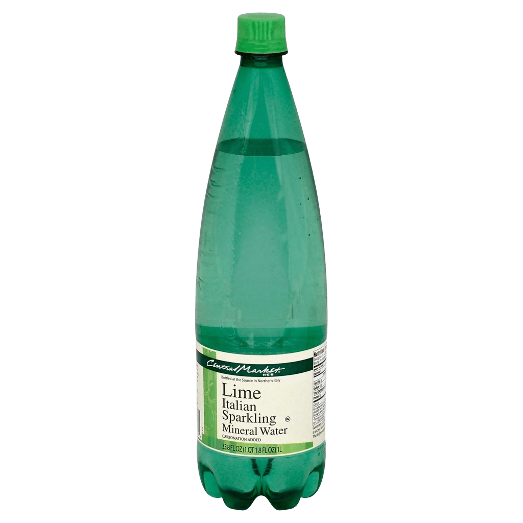 Field Day Sparkling Water Lime plastic bottle