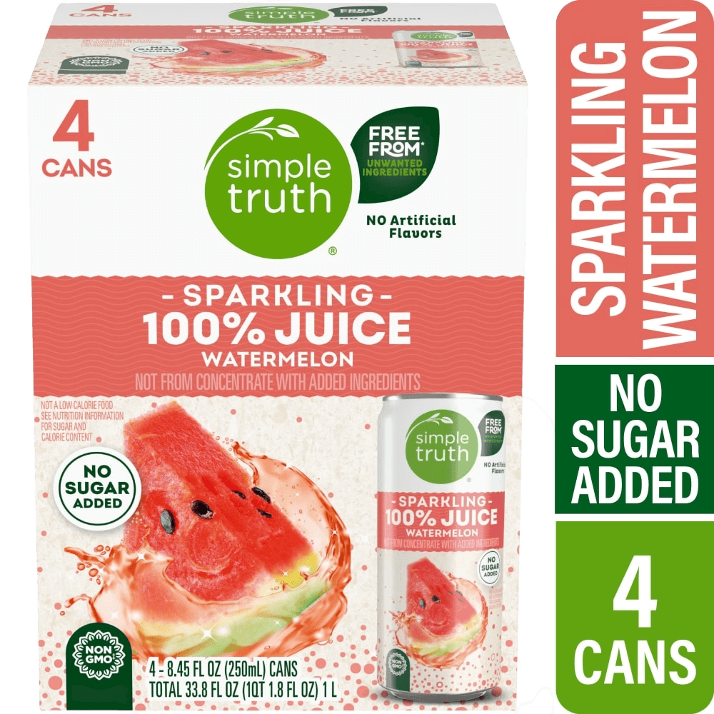Fizumo Sparkling 100% Watermelon Juice can