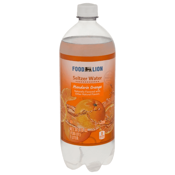Food Lion Mandarin Orange Seltzer Water