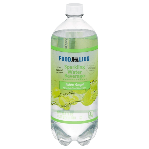 Food Lion White grape sparkling water