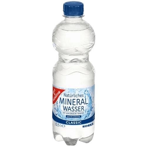 Gut & Günstig Natürliches Mineralwasser Classic plastic bottle