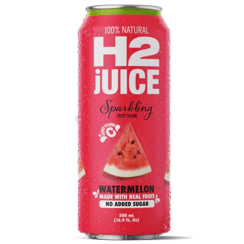 H2 JUICE Sparkling Watermelon Fruit Juice