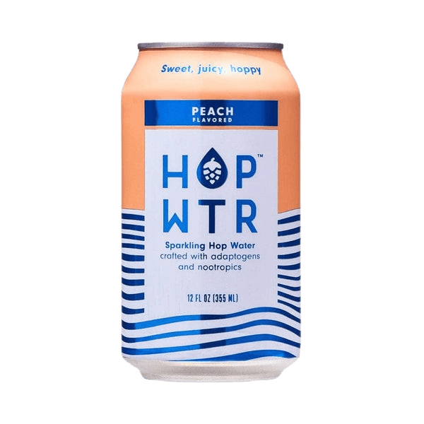 HOP WTR Sparkling Hop Water Peach