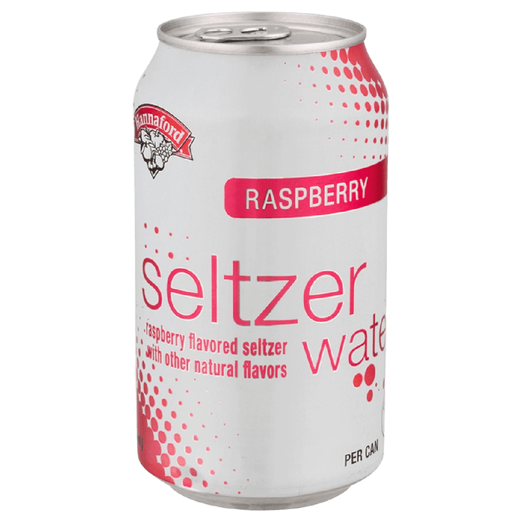 Hannaford Seltzer Water Raspberry