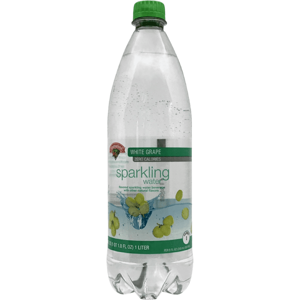 Hannaford Sparkling Water White Grape