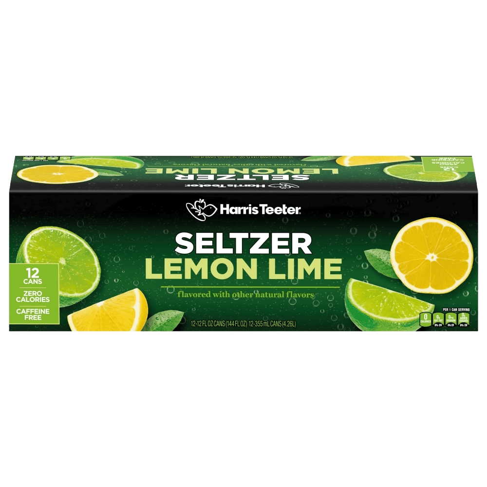 Harris Teeter Lemon lime seltzer
