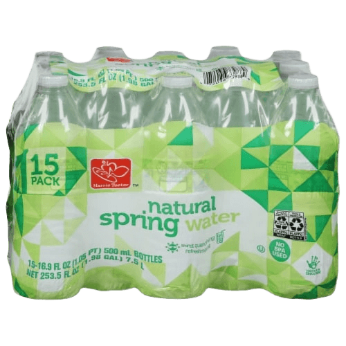 Harris Teeter Natural spring Water
