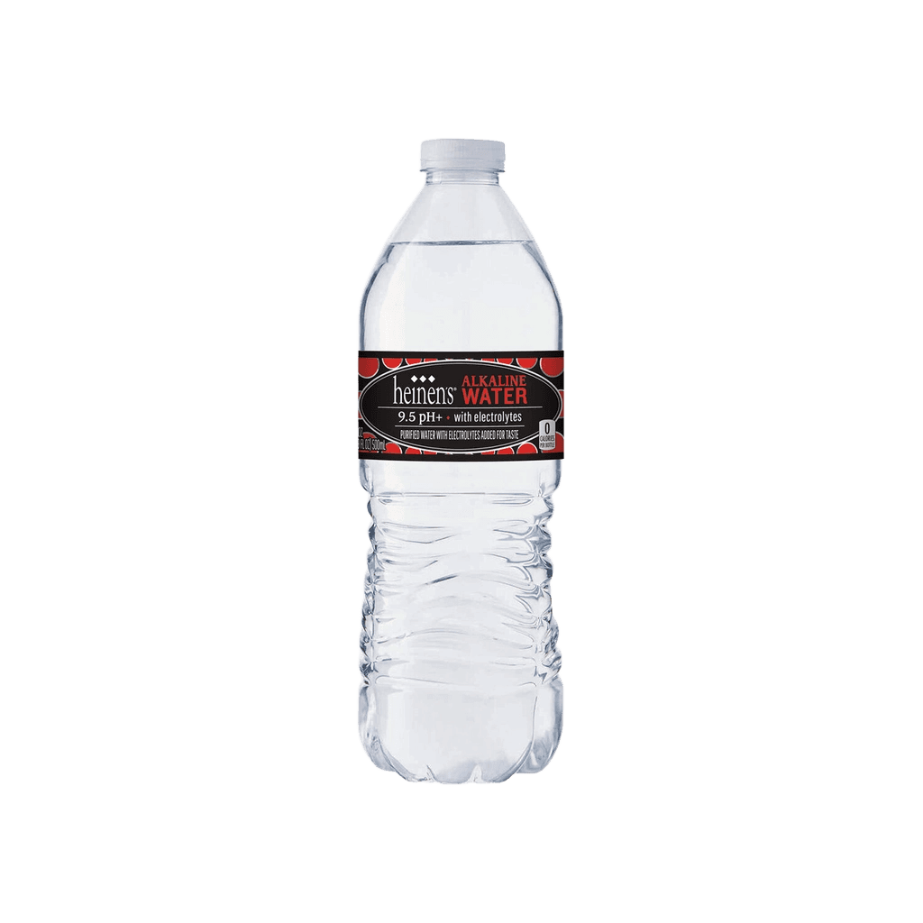Heinen's Alkaline Water with Electrolytes plastic bottle