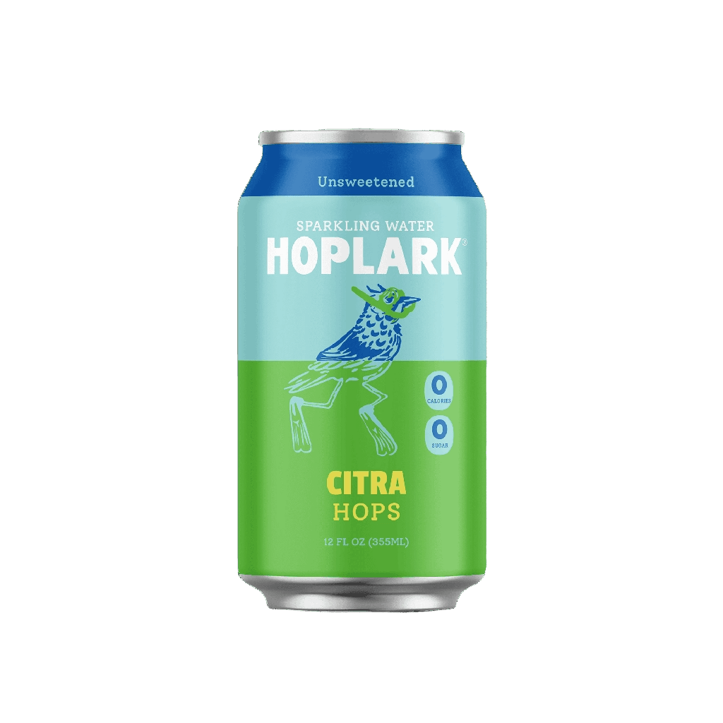 Hoplark Sparkling Water with Citra Hops
