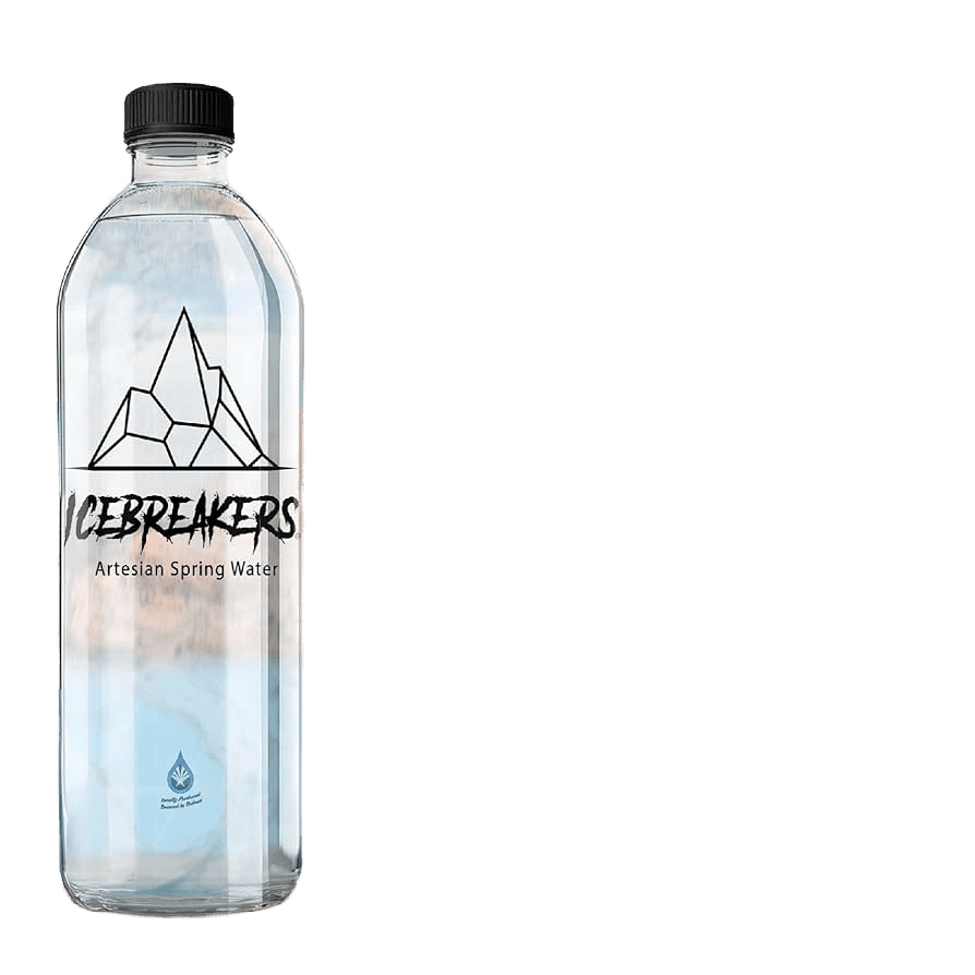 Icebreakers Premium Artesian Spring Water - Bottled Water Single Sourced from Sedona, Arizona - Naturally Infused with Electrolytes & Neutral PH