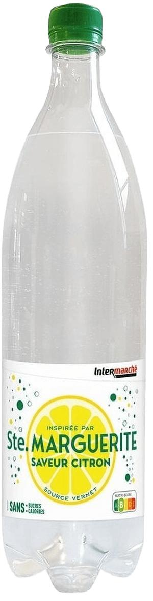 Intermarché, Sainte Marguerite Eau gazeuse aromatisee citron select