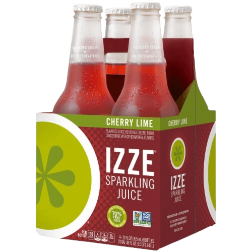 Izze Sparkling cherry lime