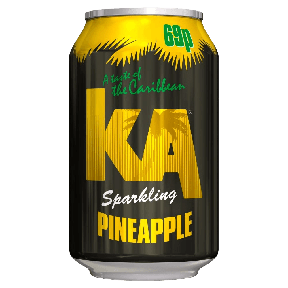 KA Sparkling Pineapple can