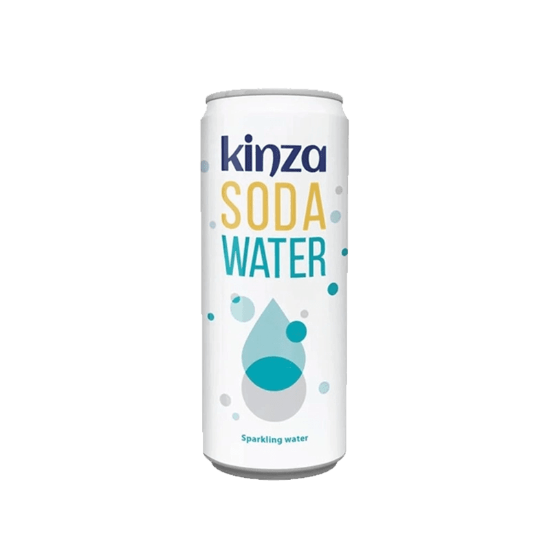 Kinza Soda Water can
